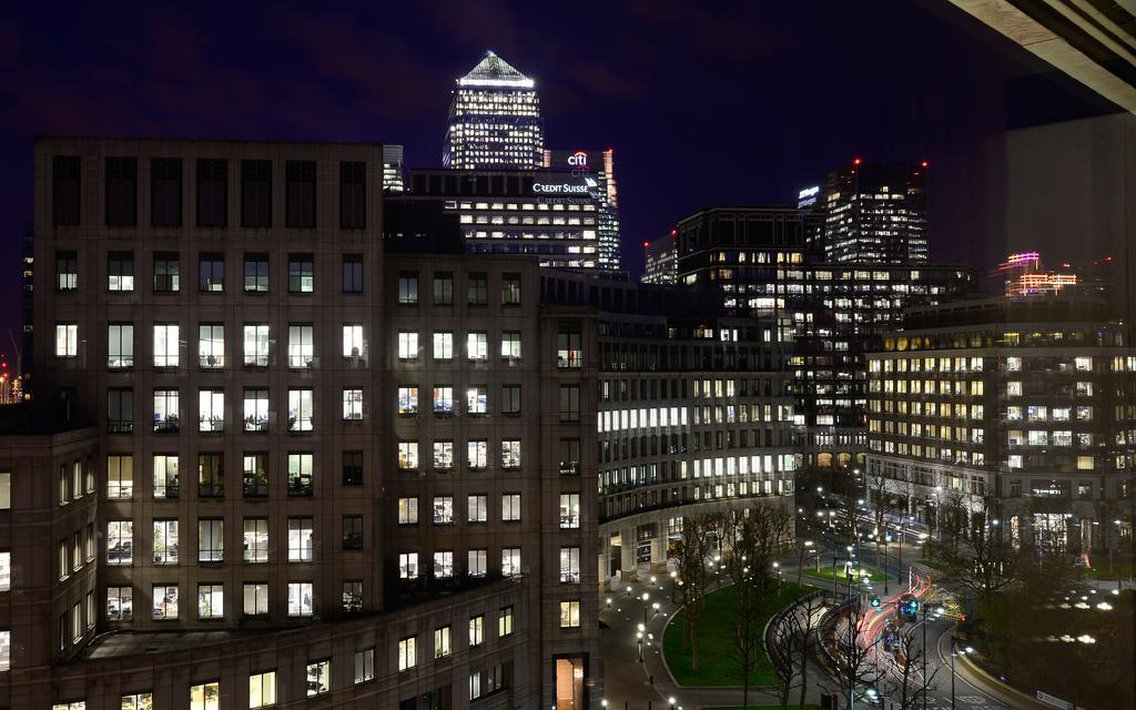 Canary Riverside Plaza Hotel London Ngoại thất bức ảnh The view from the top of the building